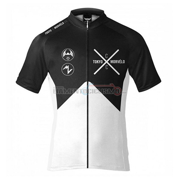 Abbigliamento Ciclismo Tokyo X Morvelo 2017 bianco e nero